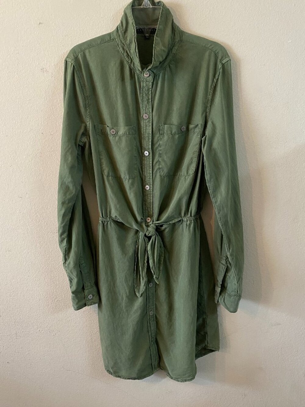 SANCTUARY XS OLIVE GREEN DRESS